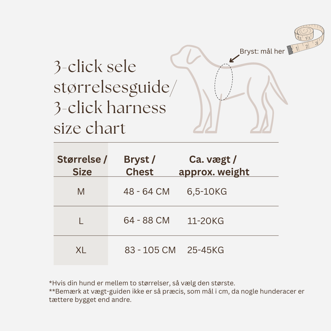 Størrelsesguide