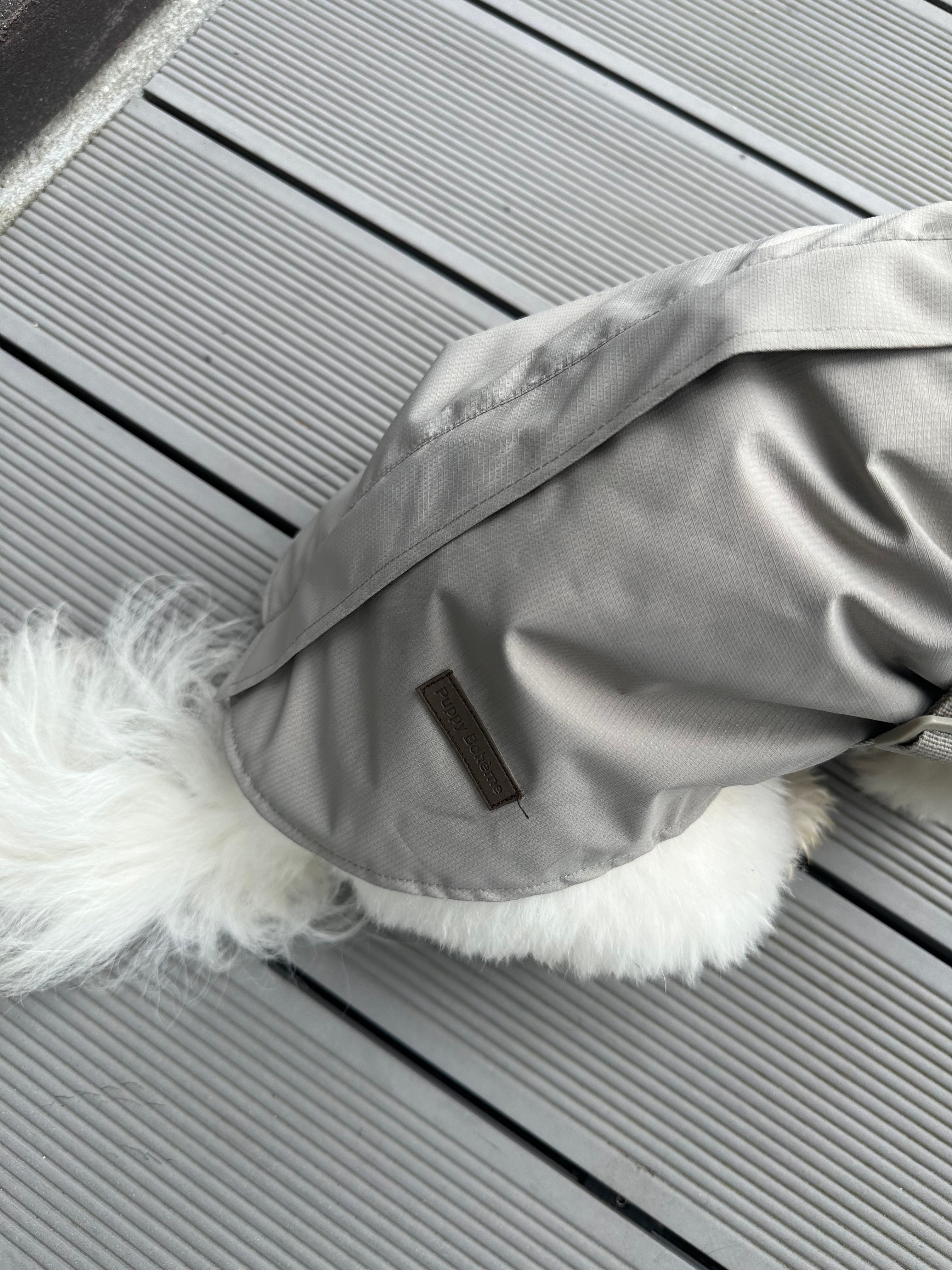 Regnjakke beige