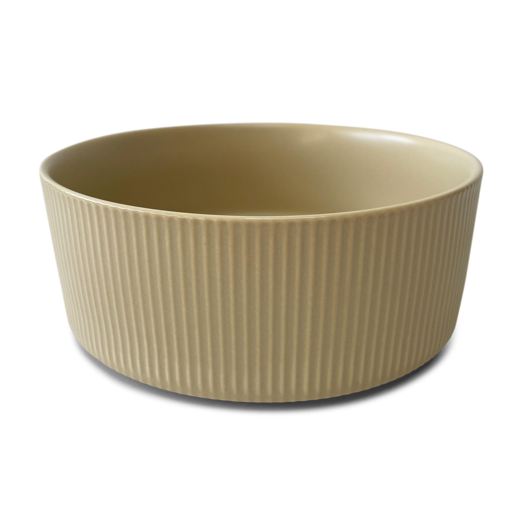 Hundeskål med bambusfod - neutrals