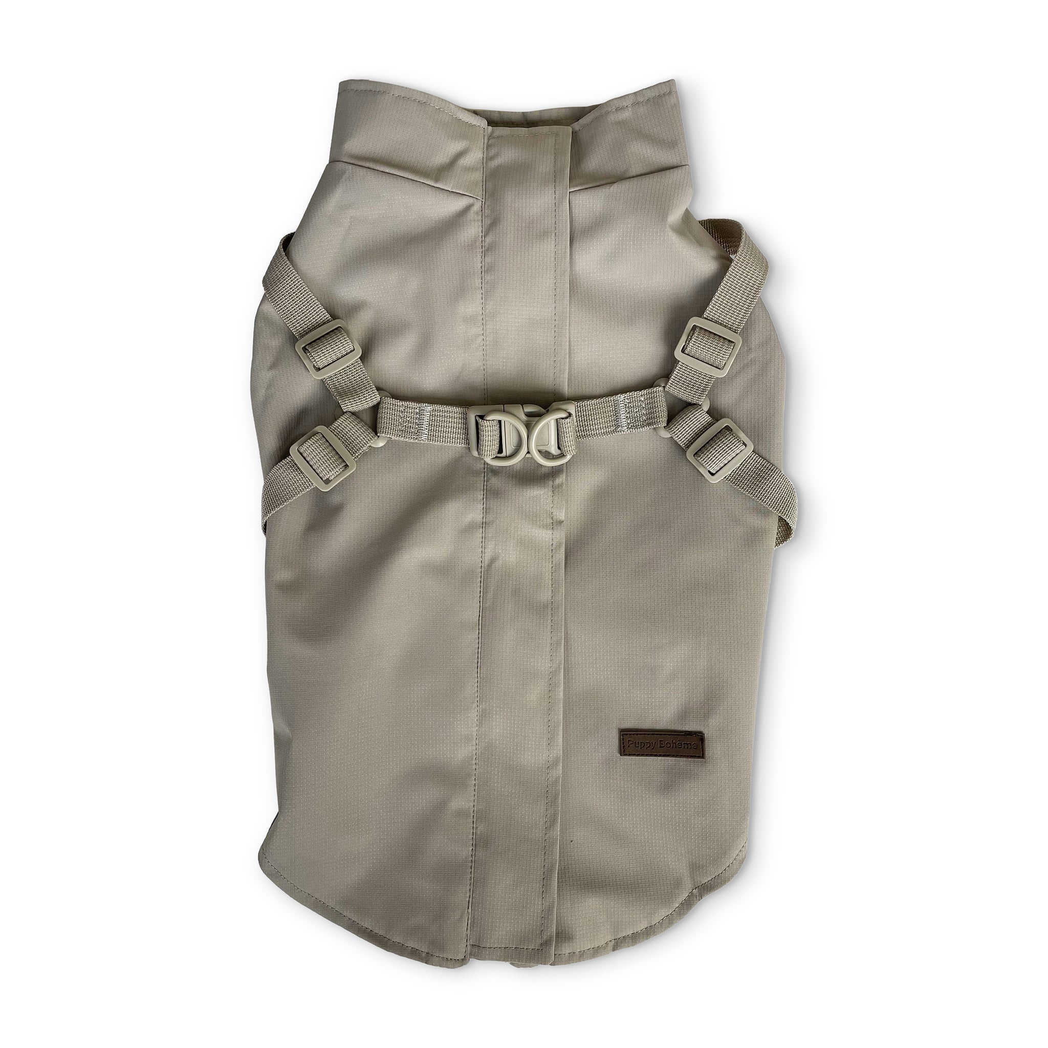 Regnjakke beige