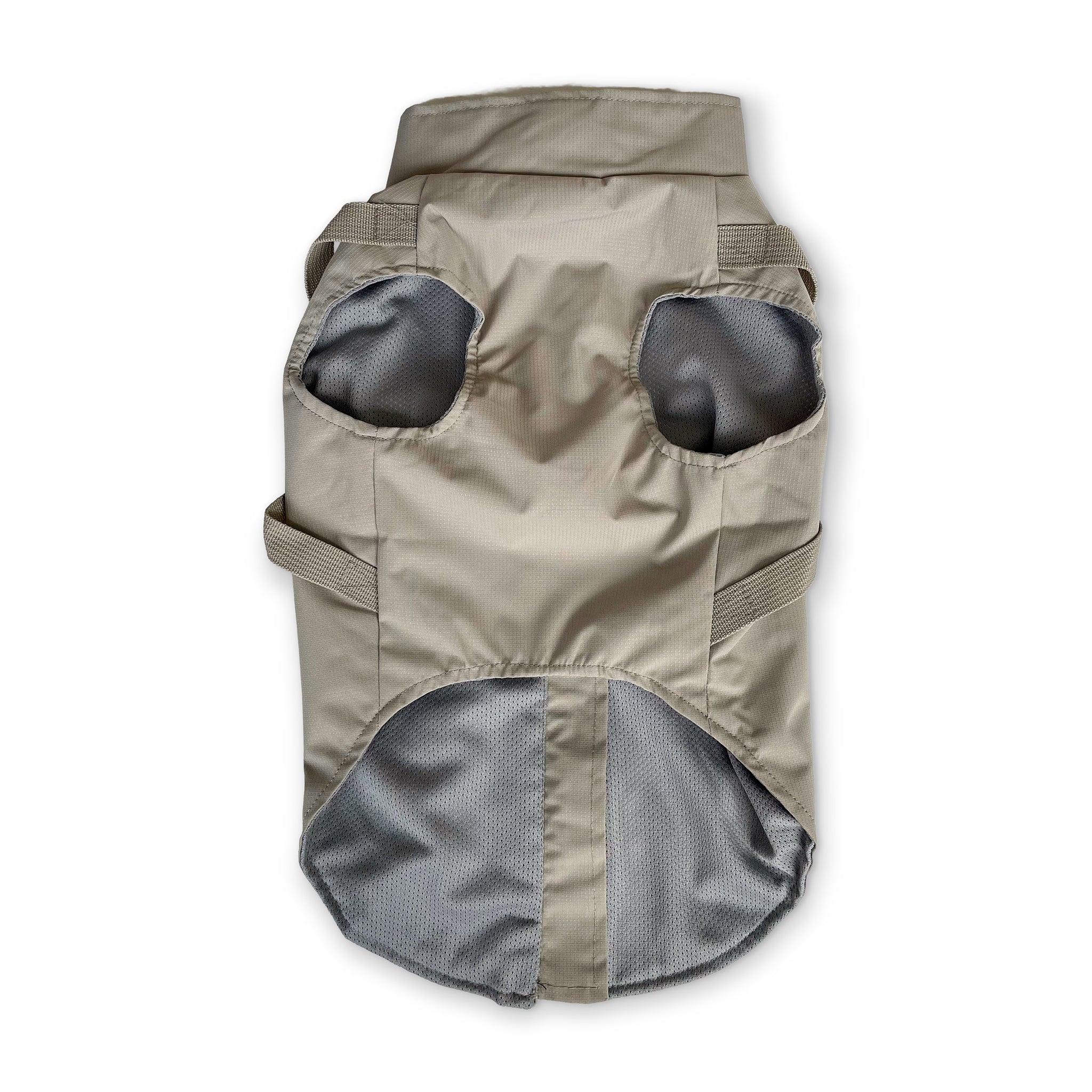 Regnjakke beige