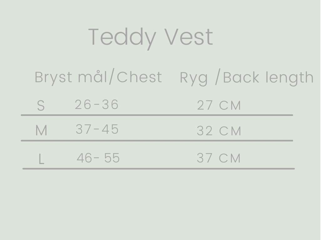 Teddy Vest - Sailor