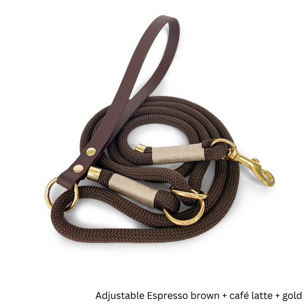 NEW: Rope leashes with option for engraving
