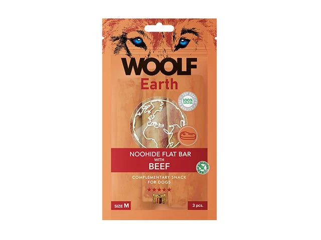WOOLF EARTH NOOHIDE BEEF Medium (3stk)