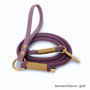 Koppel m./u. gravyr - mauve