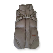 NEW Winter coat with harness - Café latte
