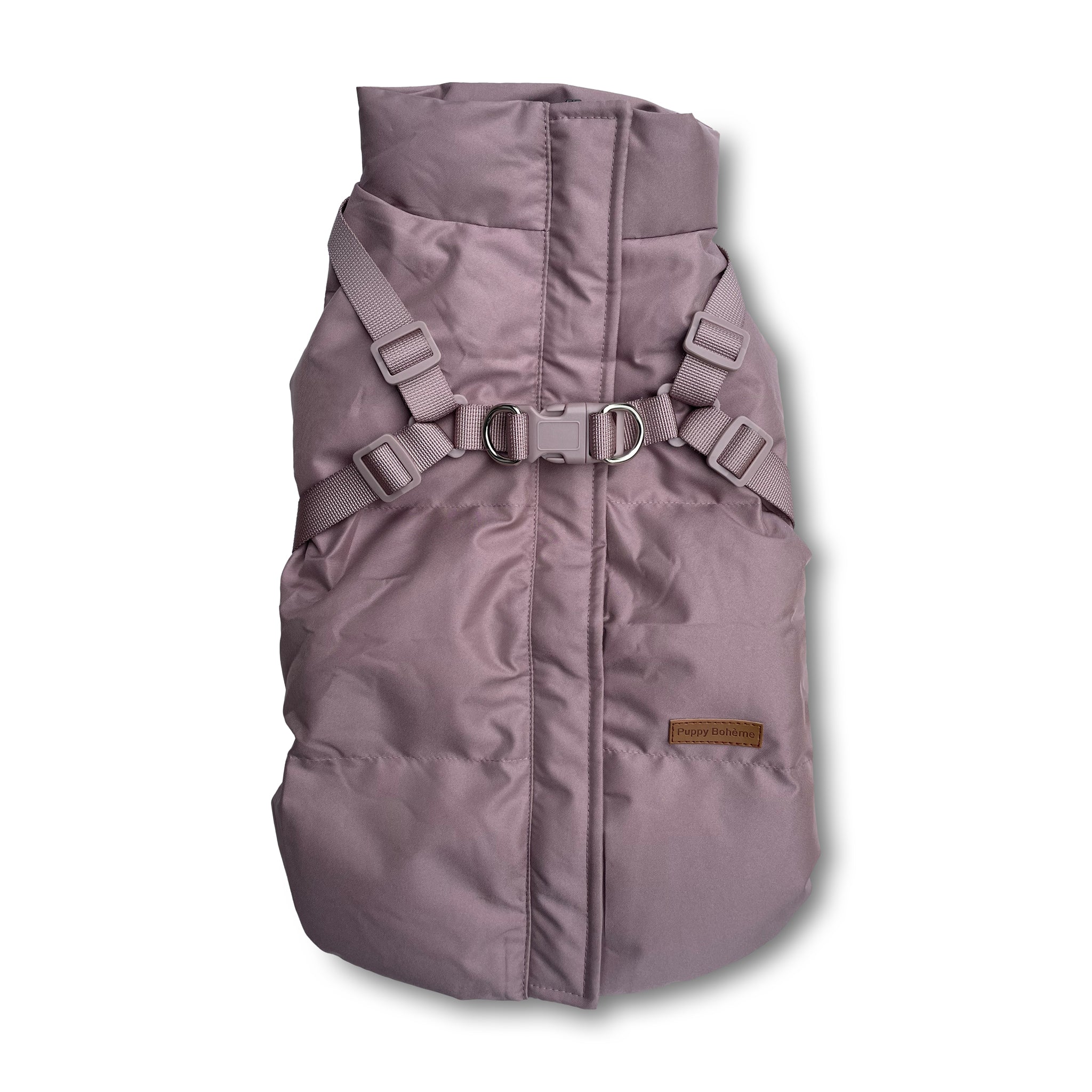 Vinterjakke med sele - Mauve