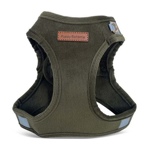 NEW Brooklyn dark olive step-in harness