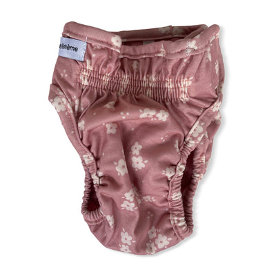 NEW: Running trousers old pink with flower