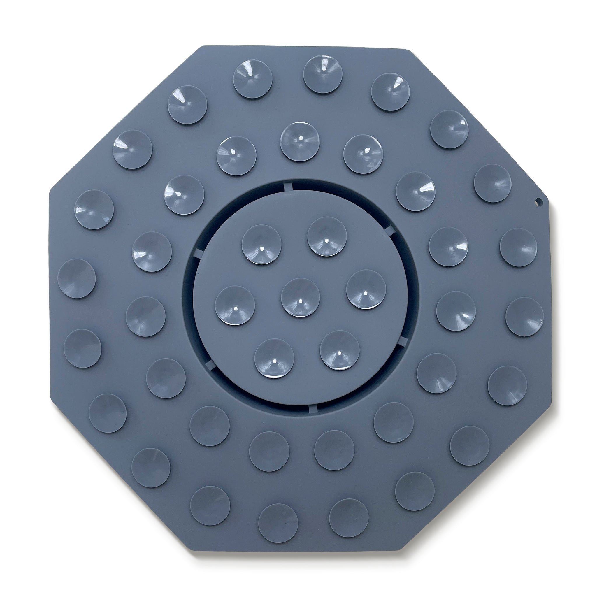Mandala slikkemåtte grå