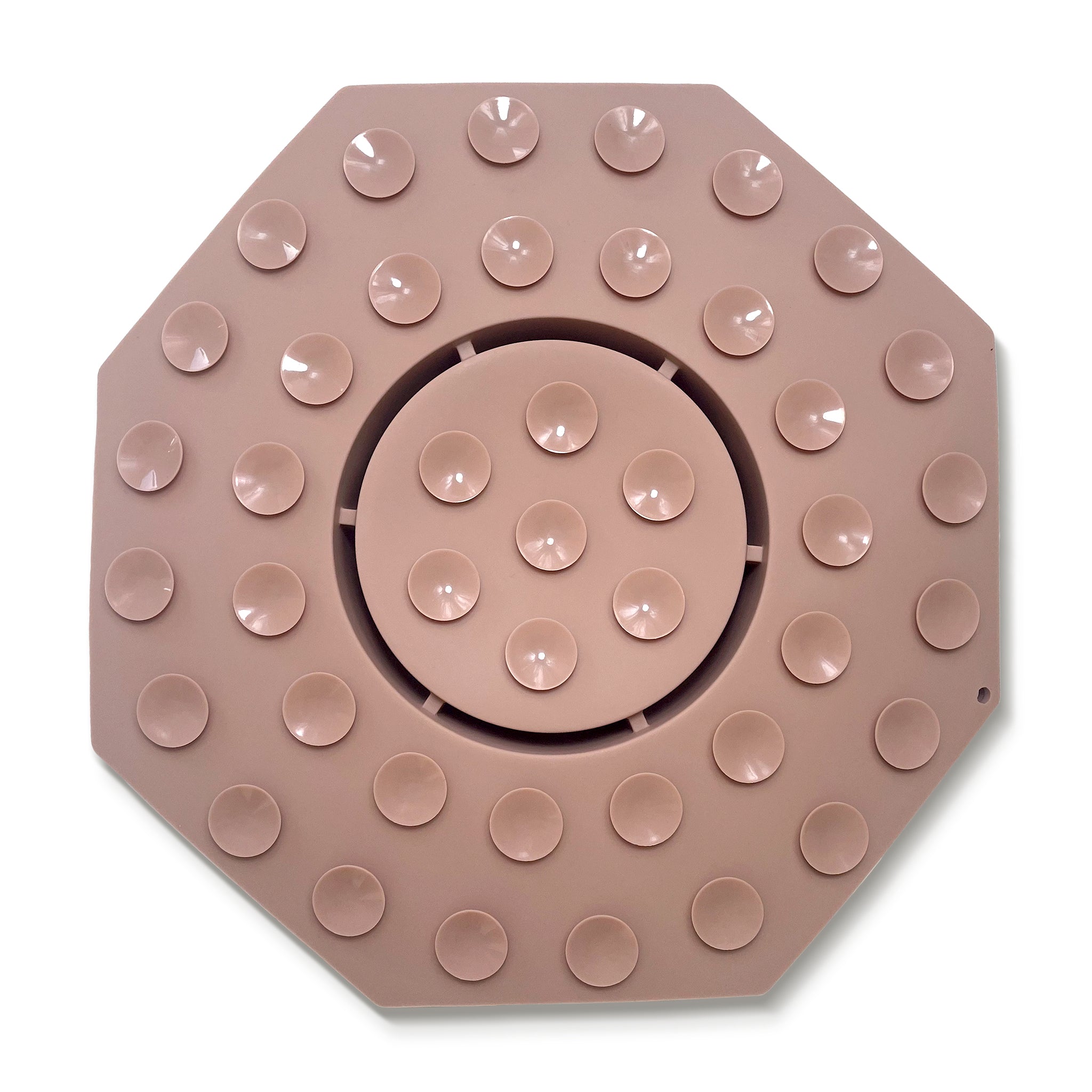 Mandala slikkemåtte gammelrosa