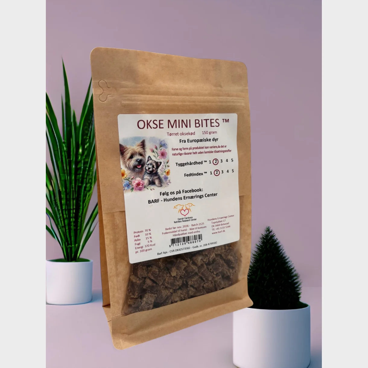 Okse mini bites 150 gram