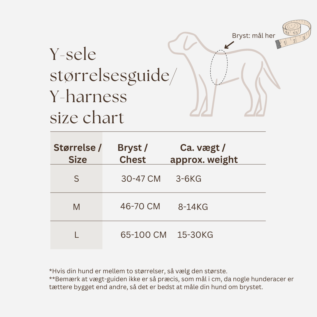 Størrelsesguide