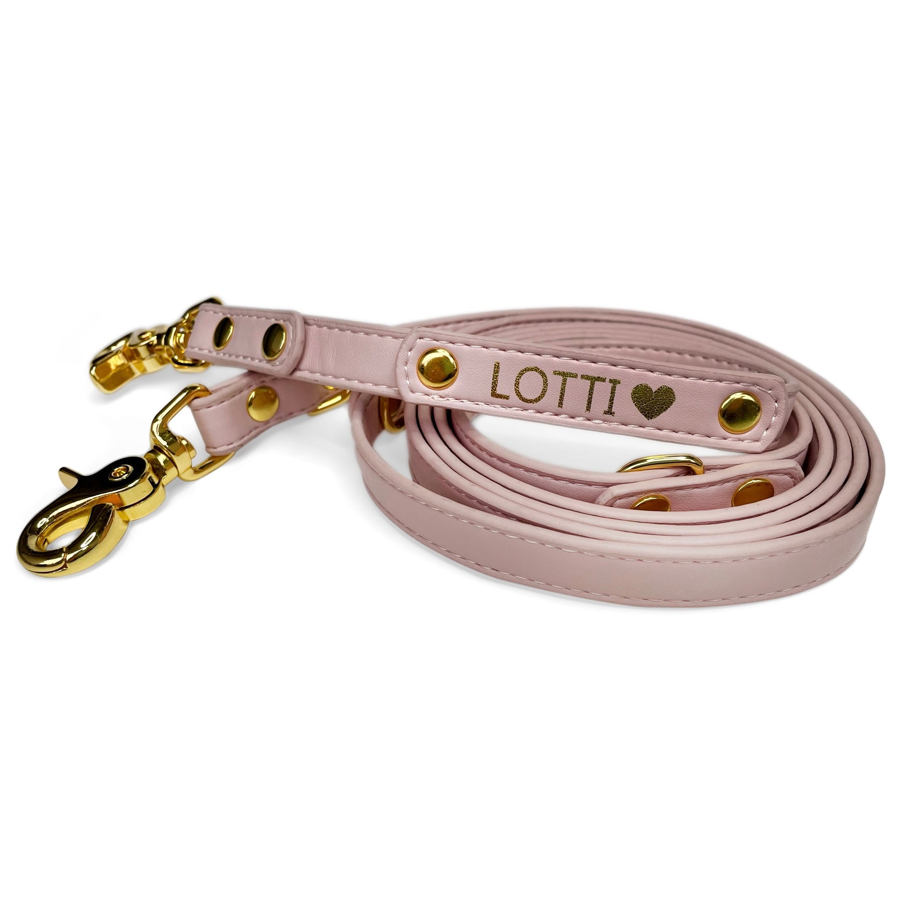 NEW IN: Classic adjustable leash pastel pink