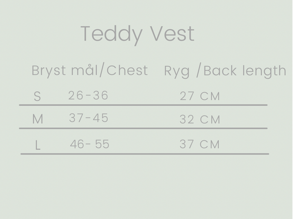 Teddy Vest - Sailor