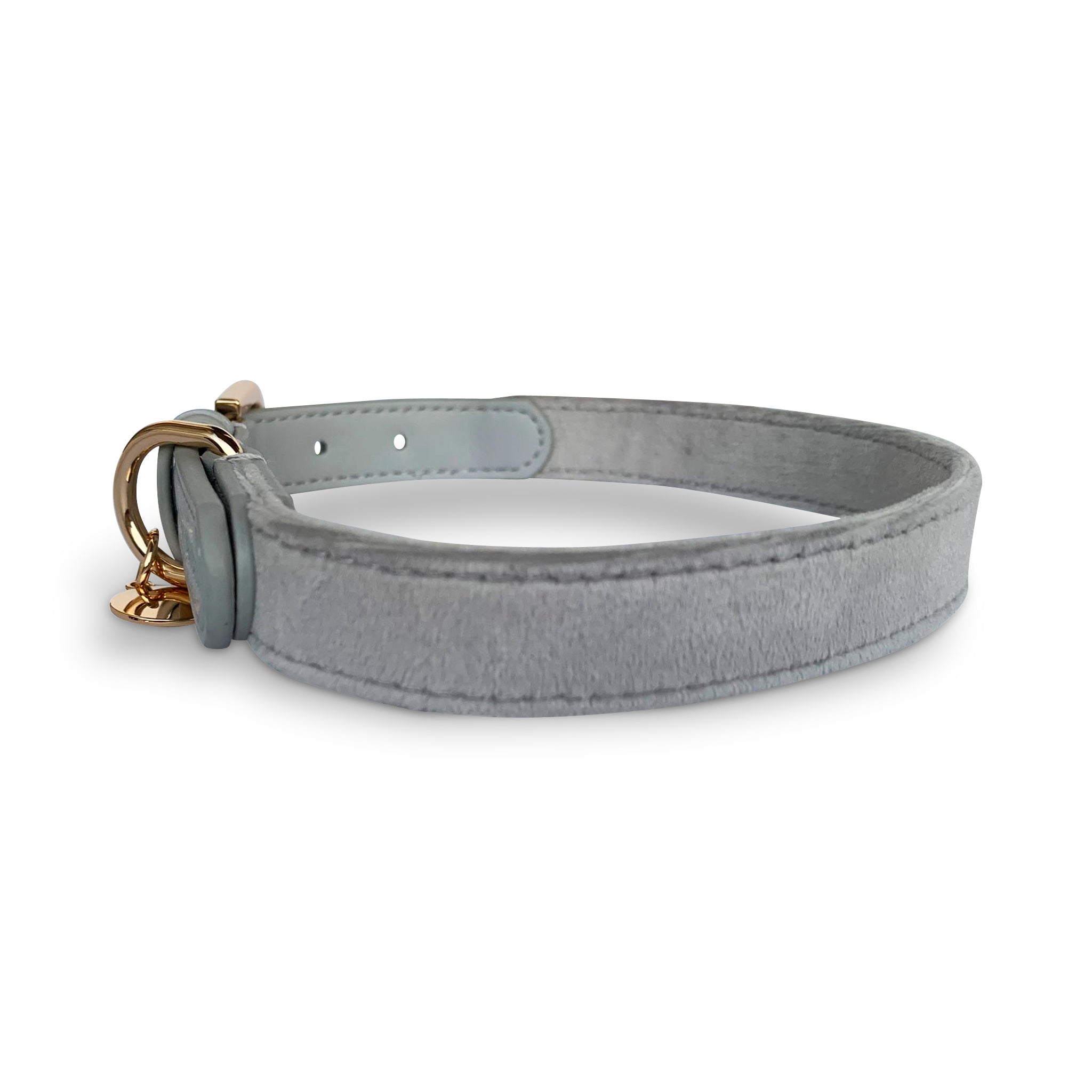 Velvet dreams halsband grå