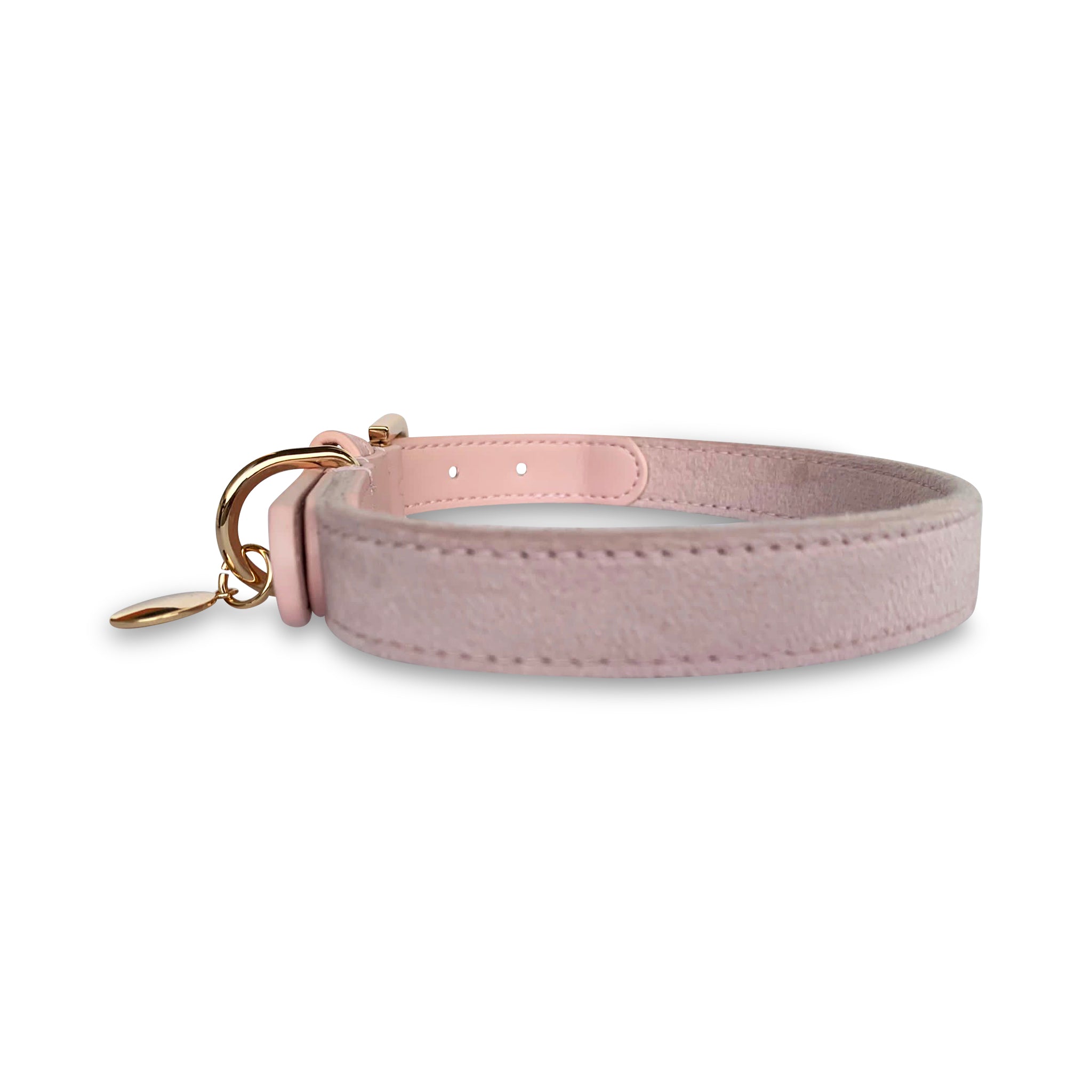 Velvet dreams halsband rosa 