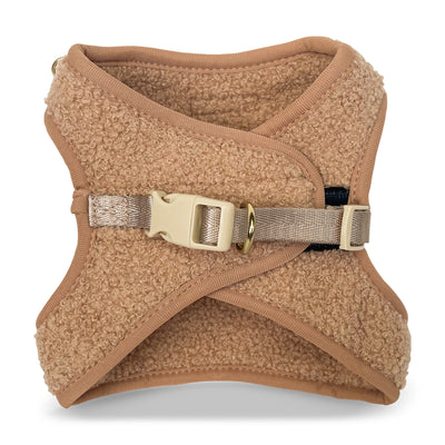 Teddy step-in harness toffee